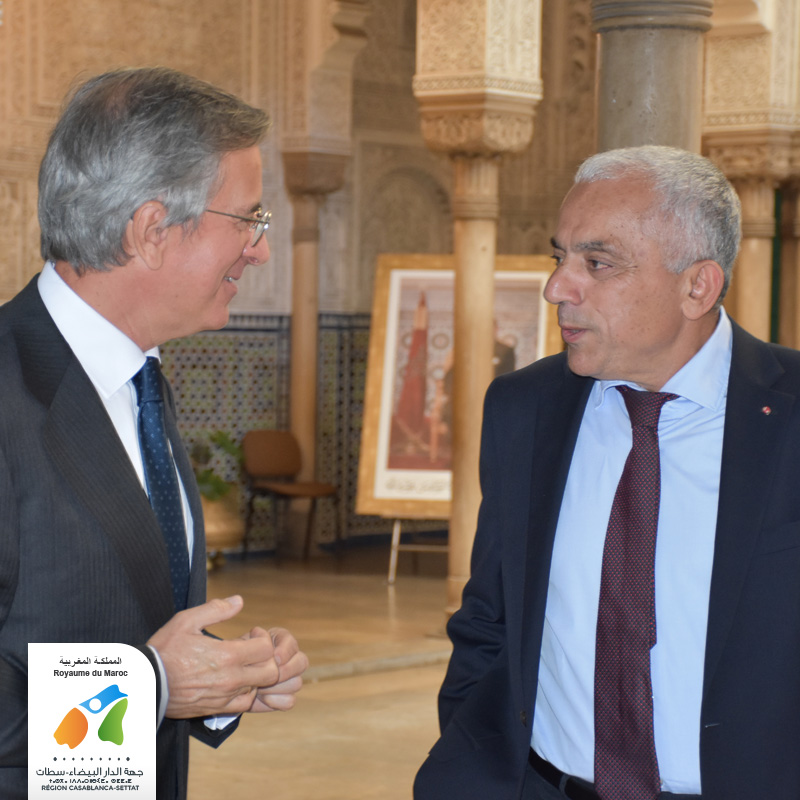 فرصة لتسليط الضوء على آفاق تعزيز الشراكة مستقبلا بين جهة الدار البيضاء-سطات والجهات بإسبانيا.