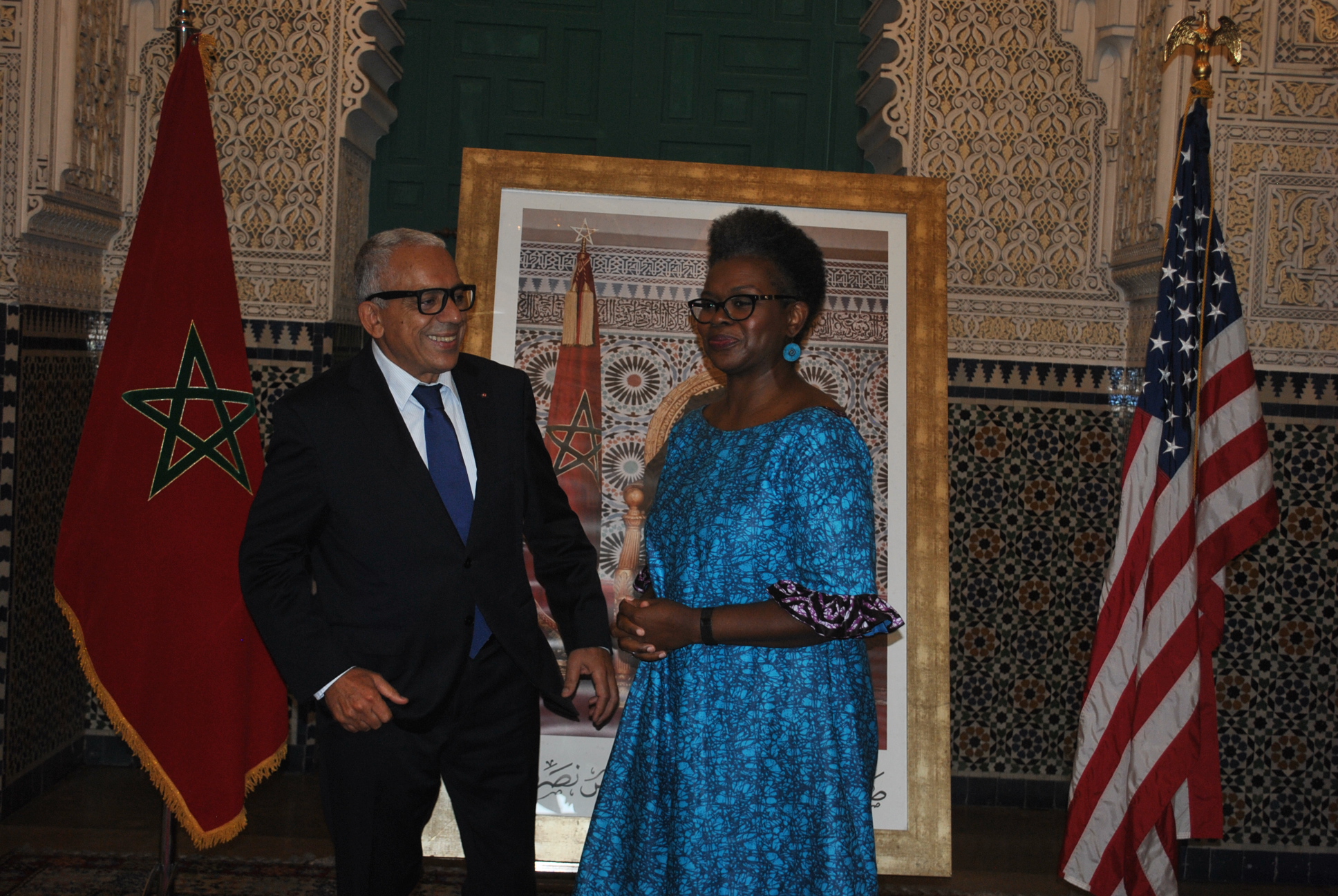 زيارة السيدة ماريسا سكوت، القنصل العام للولايات المتحدة الأمريكية بالدارالبيضاء