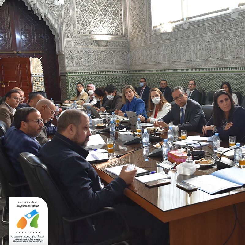 Le Comité de Surveillance et de Suivi de l'Agence Régionale de Mise en œuvre des Projets de la région de Casablanca-Settat a tenu une session extraordinaire