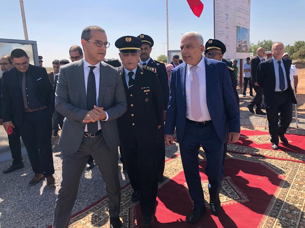 Inauguration des travaux de construction d'un centre de protection civile à Ouled Saleh