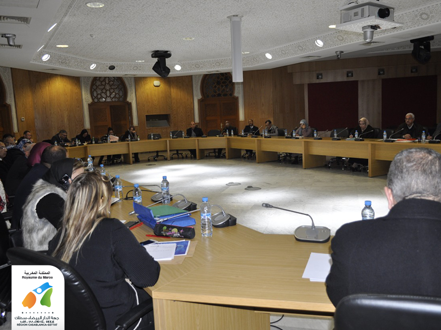 اجتماع اللجنة الجهوية للتكوين برئاسة السيد مصطفى بكوري رئيس مجلس الجهة
