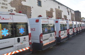 Fourniture des ambulances