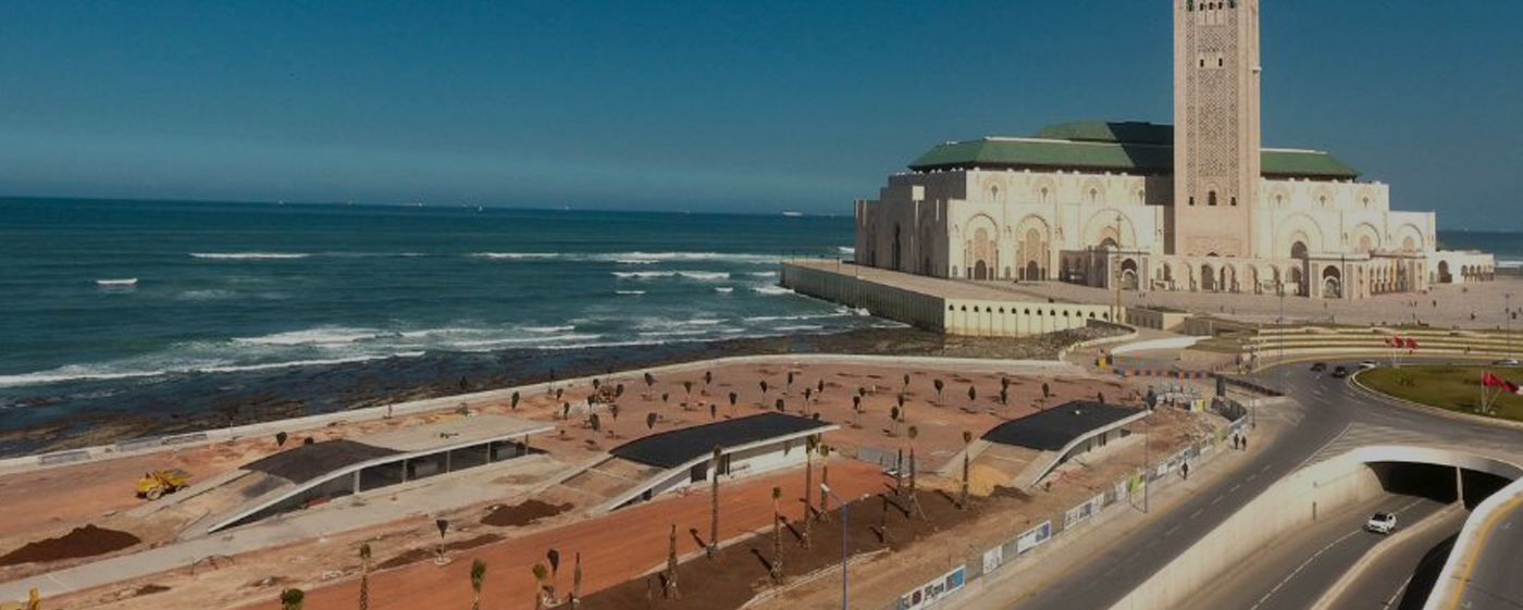 النزهة البحرية لمسجد الحسن الثاني جهة الدار البيضاء-سطات Région Casablanca-Settat